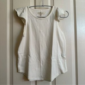 Madewell Flutter Sleeve Top